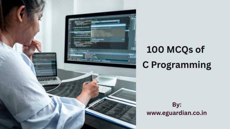 100 Multiple Choice Questions in C programming