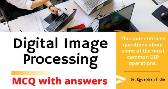 Digital Image Processing MCQ with answers