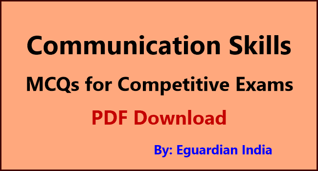 Communication Skills MCQ with Answers