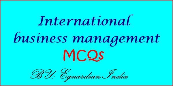 International business management