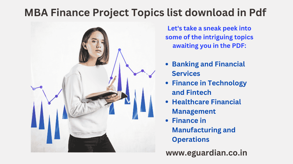 MBA Finance Project Topics