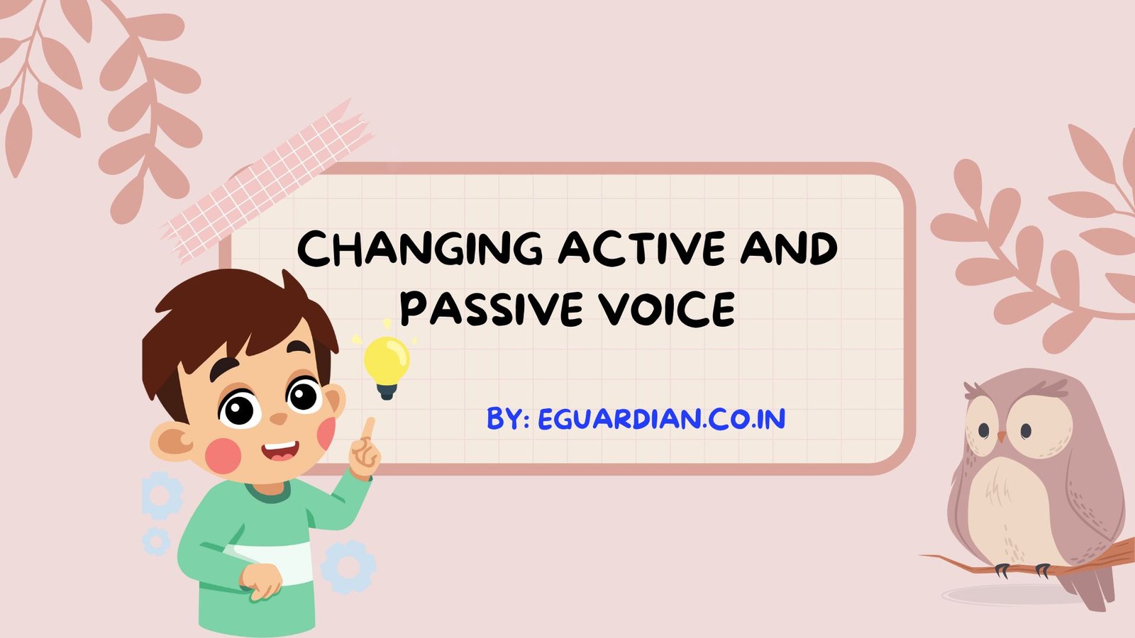 Changing active and passive voice quiz Active and passive voice quiz