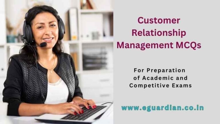 Customer relationship management MCQs
