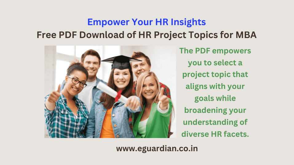 HR Project topics for MBA