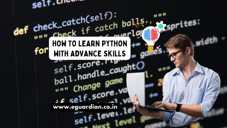 How To Learn Python With Advance Skills