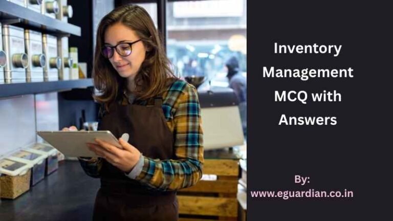 Inventory Management MCQ