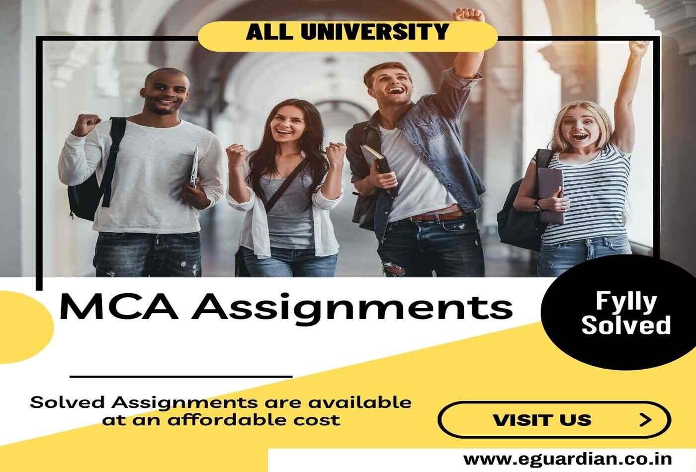 MCA Solved Assignments